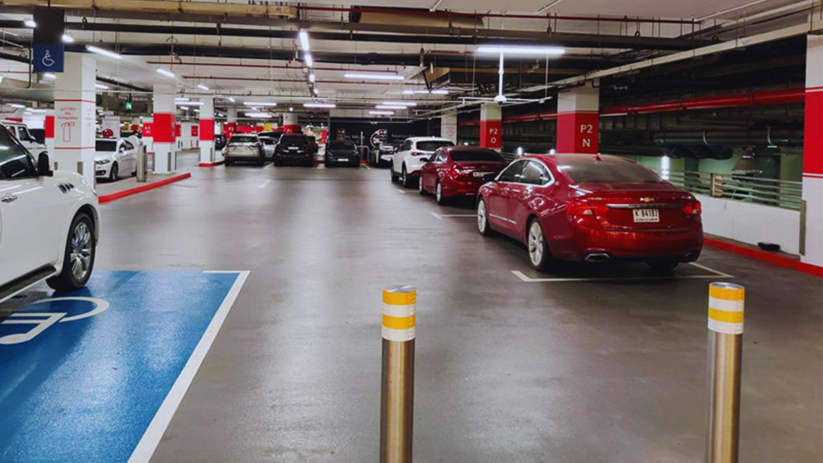 Paid Parking at Dubai Mall