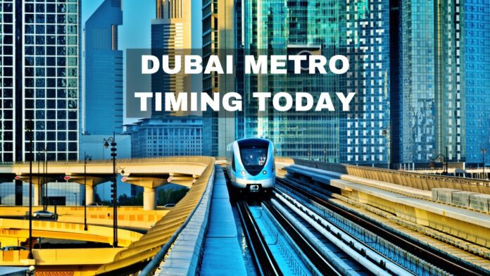 Dubai Metro Timing Today: 2024 - Schedule for All Lines