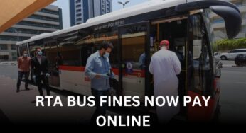 Dubai RTA Announced Online System: Fines Payment for Public Bus Users