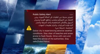 Public Safety Alert: Have You Received the Public Safety Alert Regarding Heavy Rainfall in UAE? Here’s What You Need to Know