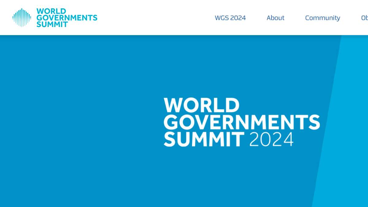 World Governments' Summit 2024 in Dubai from February 12
